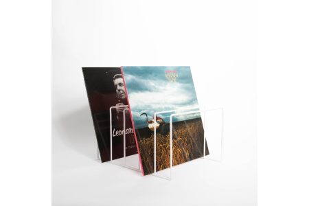 MJI Vinyl Records Holder R25A-White