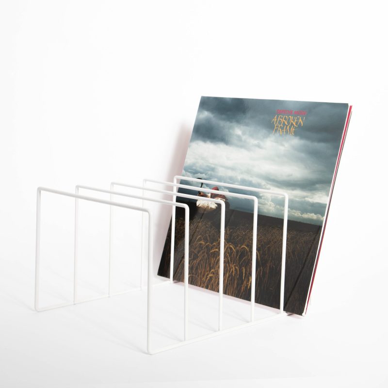 MJI Vinyl Records Holder R25A-White - Image 4
