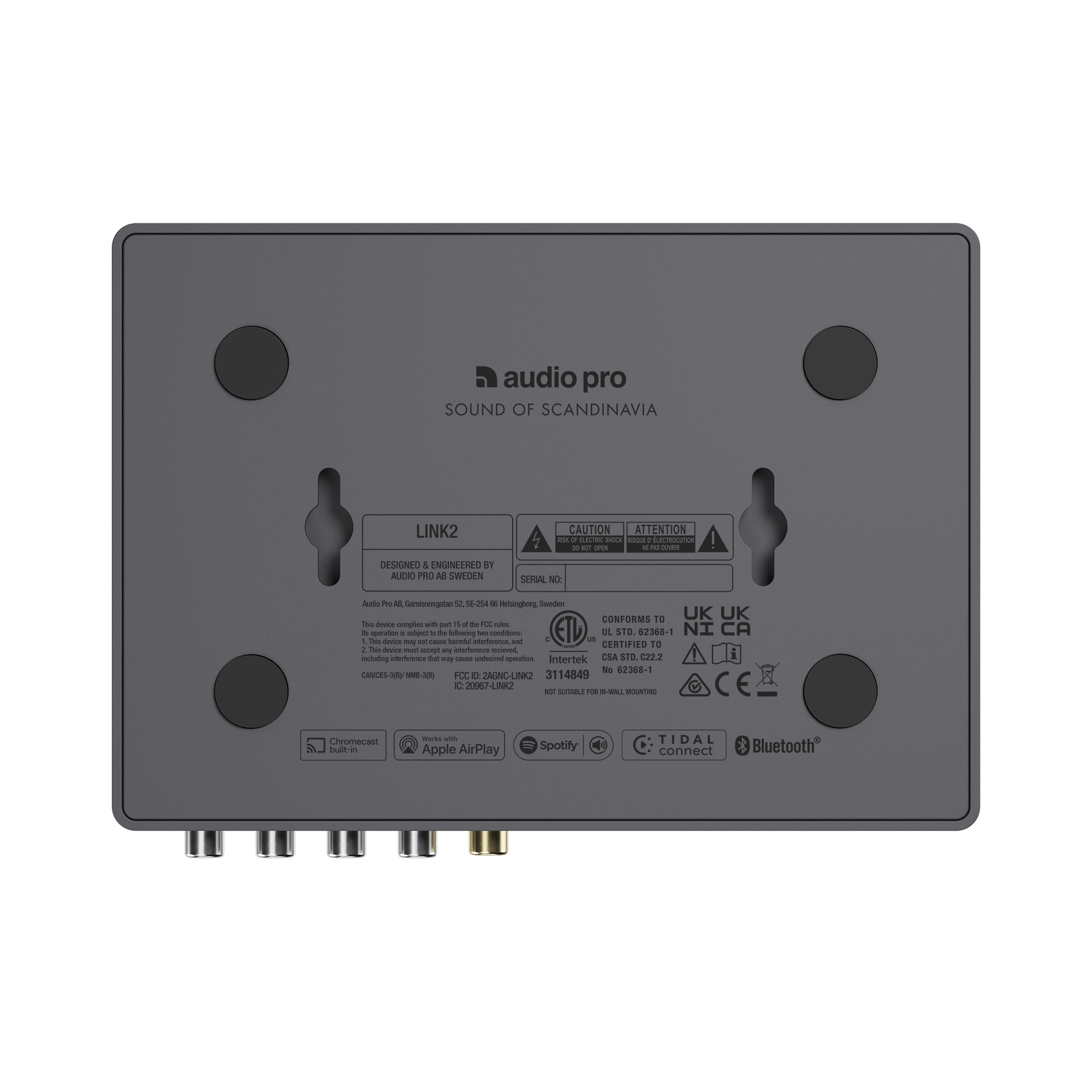 Audio Pro Link 2 - Dark Grey - Image 4