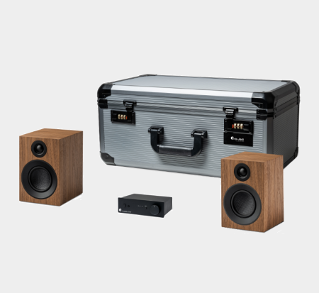 PRO-JECT TRAVEL SETS SILVER INT - WALNUT