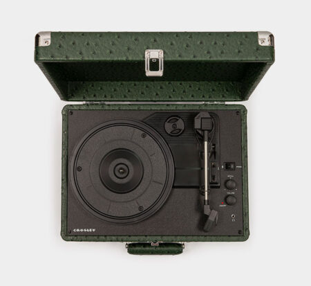 Crosley Cruiser Deluxe - Green Ostrich-Ch