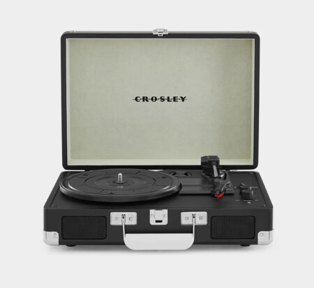 Crosley Cruiser Plus Portable Turntable With Bluetooth In/Out - Chalkboard