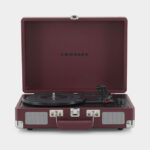 Crosley Cruiser Plus Portable Turntable With Bluetooth In/Out- Burgundy