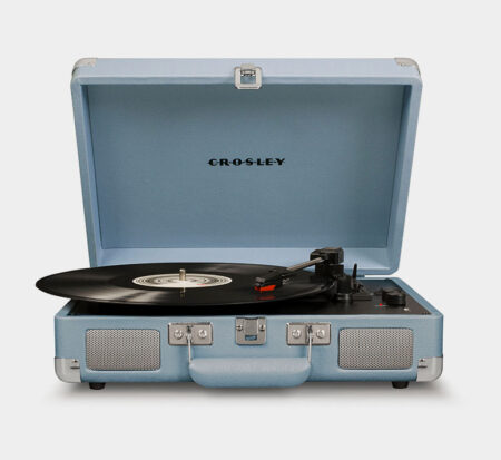 Crosley Cruiser Plus Portable Turntable With Bluetooth In/Out - Tourmaline