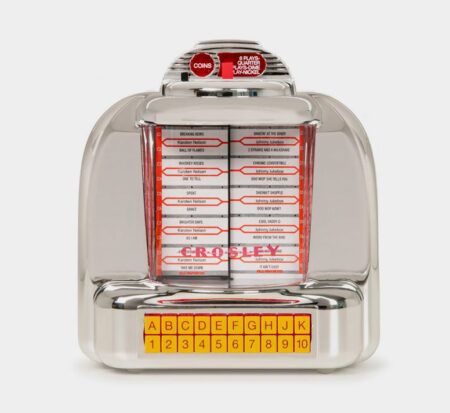 Crosley Diner Jukebox Tabletop Radio - Silver