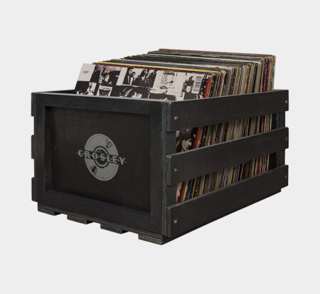 Crosley Record Storage Crate - Black