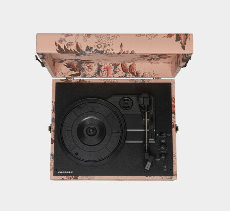 Crosley Voyager Portable Turntable With Bluetooth Out - Floral