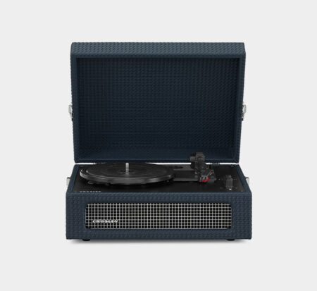 Crosley Voyager Portable Turntable With Bluetooth Out - Navy