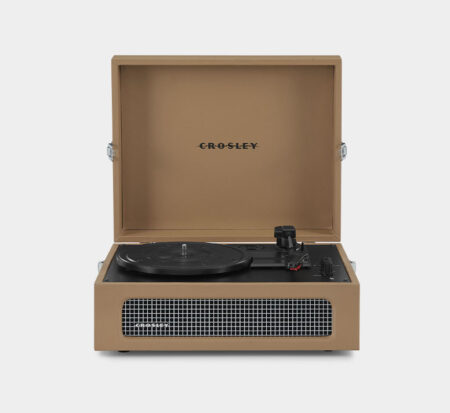 Crosley Voyager Portable Turntable With Bluetooth Out - Tan