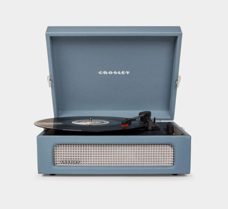 Crosley Voyager Portable Turntable With Bluetooth Out - Washed Blue
