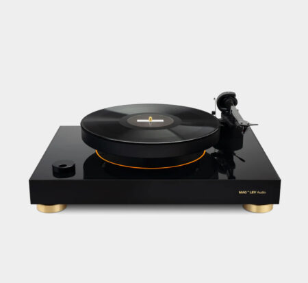 TURNTABLE BLACK AND GOLD