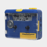 Mji J09 Cassette Player (Clear Super Usb) - Blue