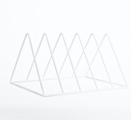 Vinyl Records Holder R25-White