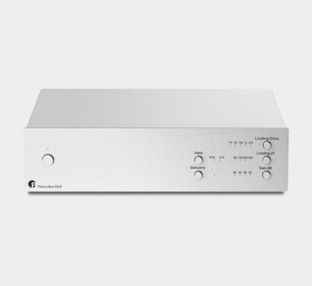 PRO-JECT PHONO BOX S3 B UNI - SILVER