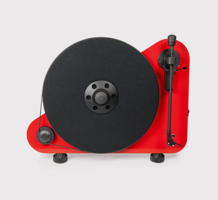 PRO-JECT VERTICAL TURNTABLE (OM5e) VTE-R - RED