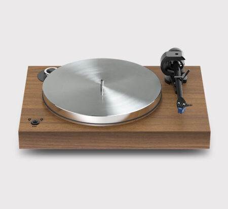 PRO-JECT X8 EVO SUPERPACK (QUINTET BLUE) - SATIN WALNUT