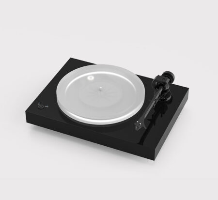 PRO-JECT X2 TURNTABLE 2M SILVER NEEDLE - PIANO BLACK
