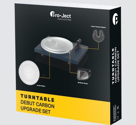 PRO-JECT CARBON UPGRADE SET (ACRYL it, 2M SILVER STYLUS, VTA it)