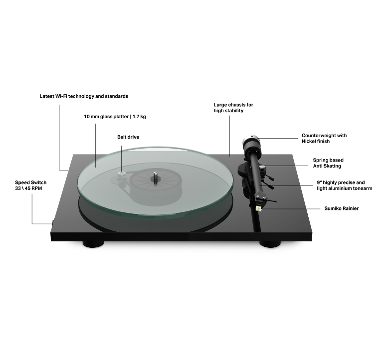PRO-JECT T2 W HIGH GLOSS - BLACK RAINIER - Image 6