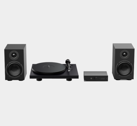 PRO-JECT COLOURFUL AUDIO SYSTEM 2 - SATIN BLACK INT