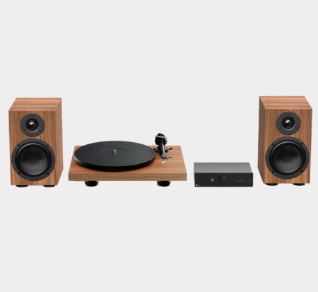 PRO-JECT COLOURFUL AUDIO SYSTEM 2 - WALNUT INT