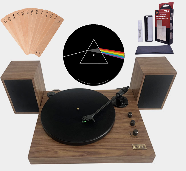 MJI H-100 Turntable - Wood Bundle