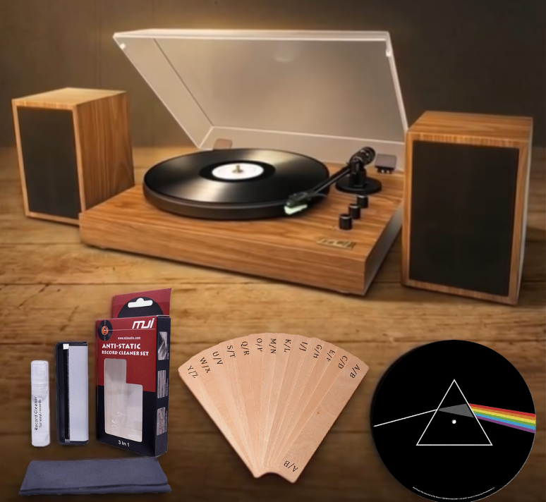 MJI H-100 Turntable - Wood Bundle - Image 5